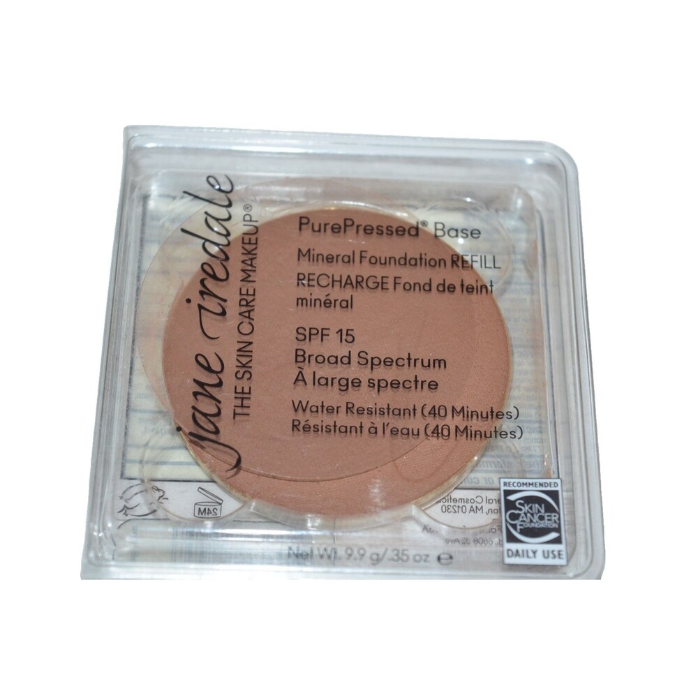 Jane Iredale Pure Pressed Base Mineral Foundation powder Refill Mahogany